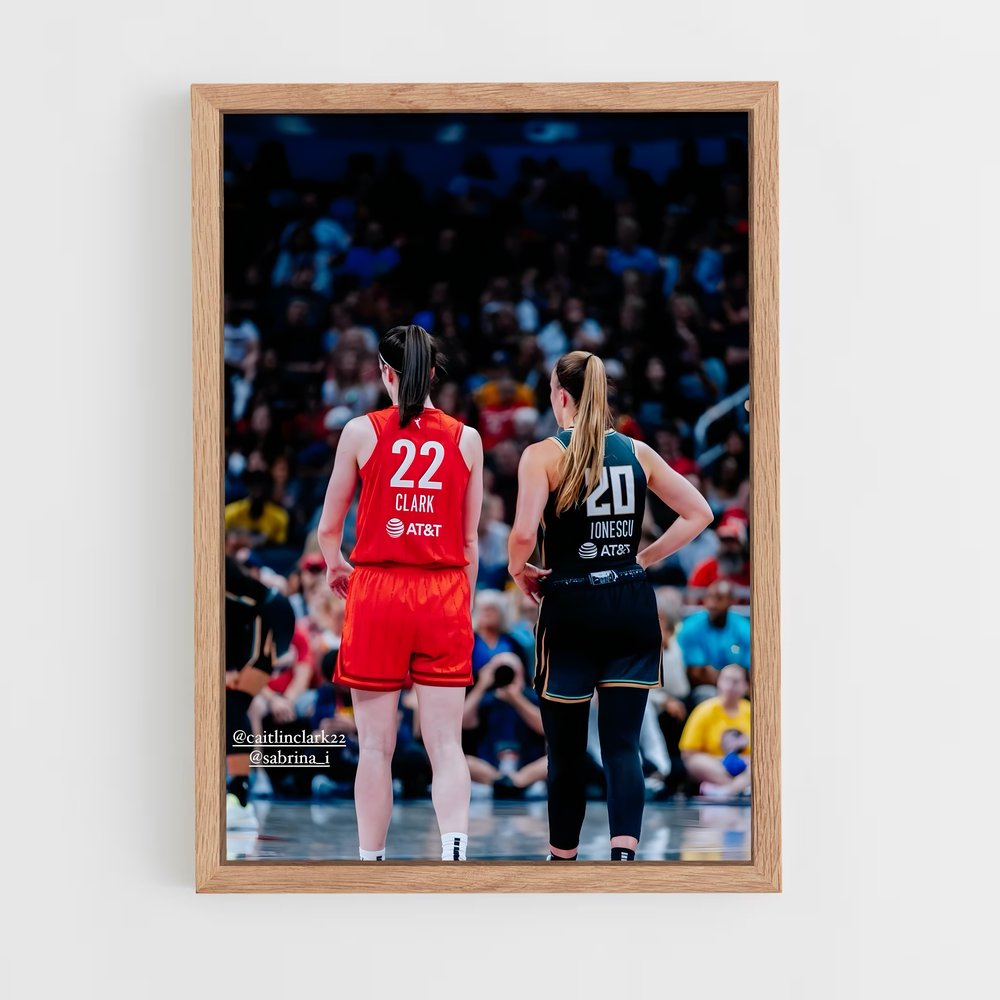 Poster Sœurs de Cours – affiche Basketball (vue 4)